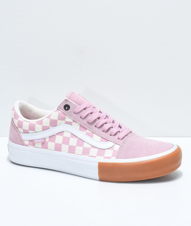 vans old skool fucsia